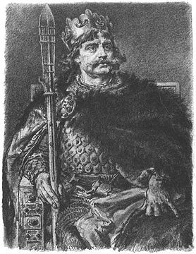 Bolesław Chrobry grafika