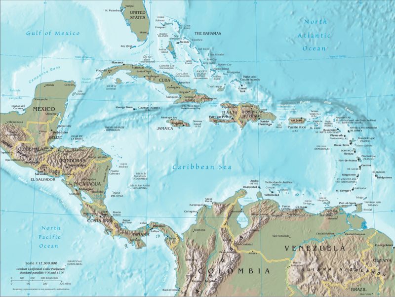 Caribbean Sea grafika