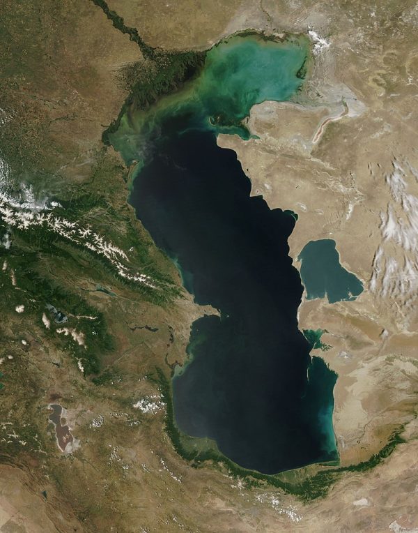 Caspian Sea grafika