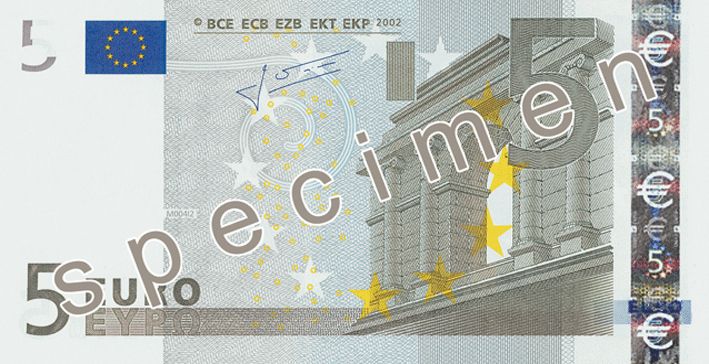 European Euro grafika