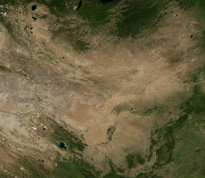 Gobi Desert (Asia) grafika