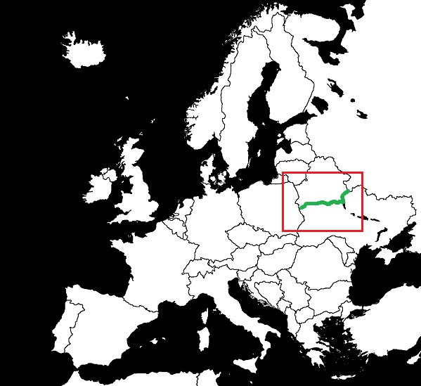 granica białorusko-ukraińska grafika