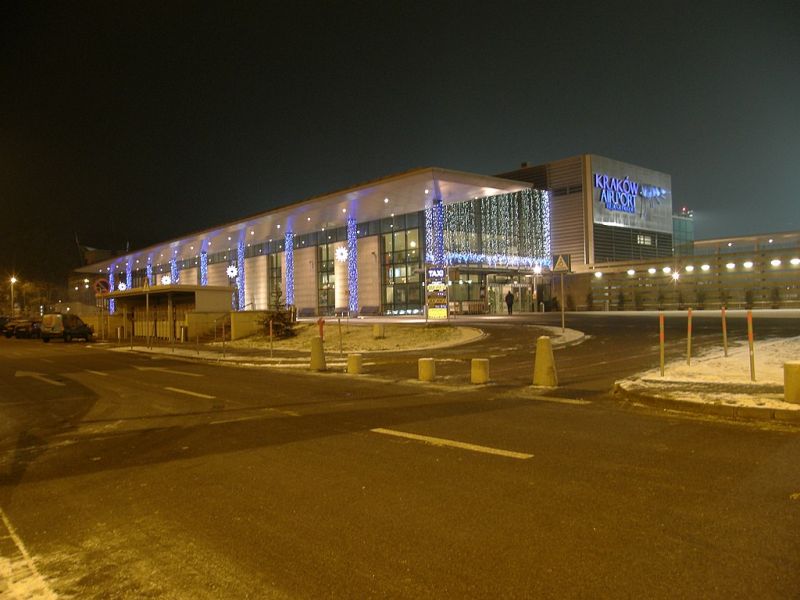 Kraków John Paul II International Airport grafika