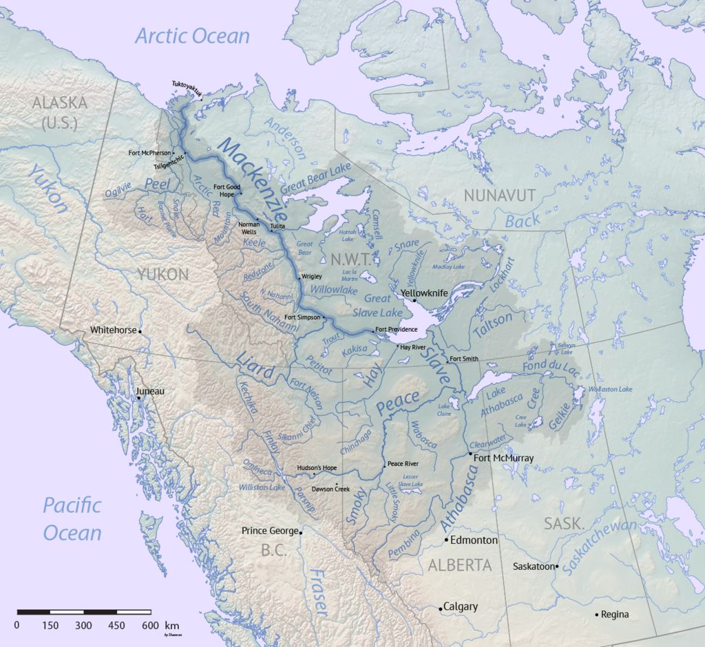 Mackenzie River grafika