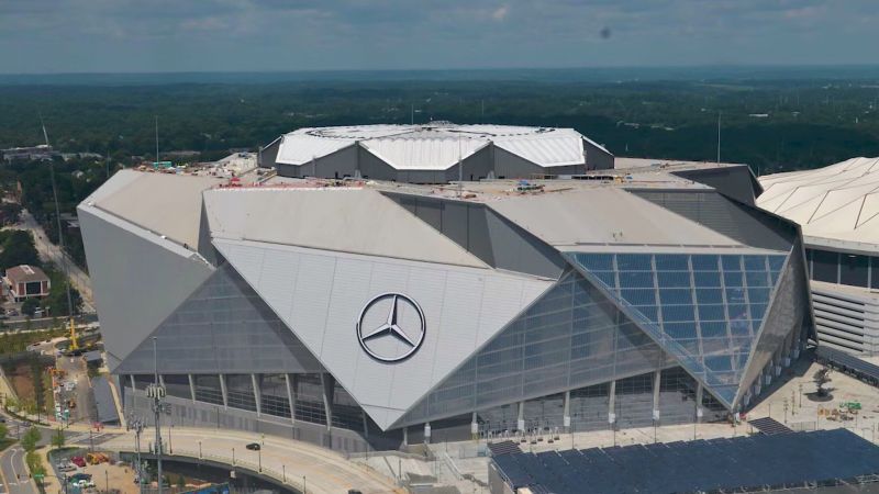Mercedes-Benz Stadium grafika