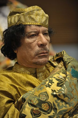 Muammar Gaddafi grafika