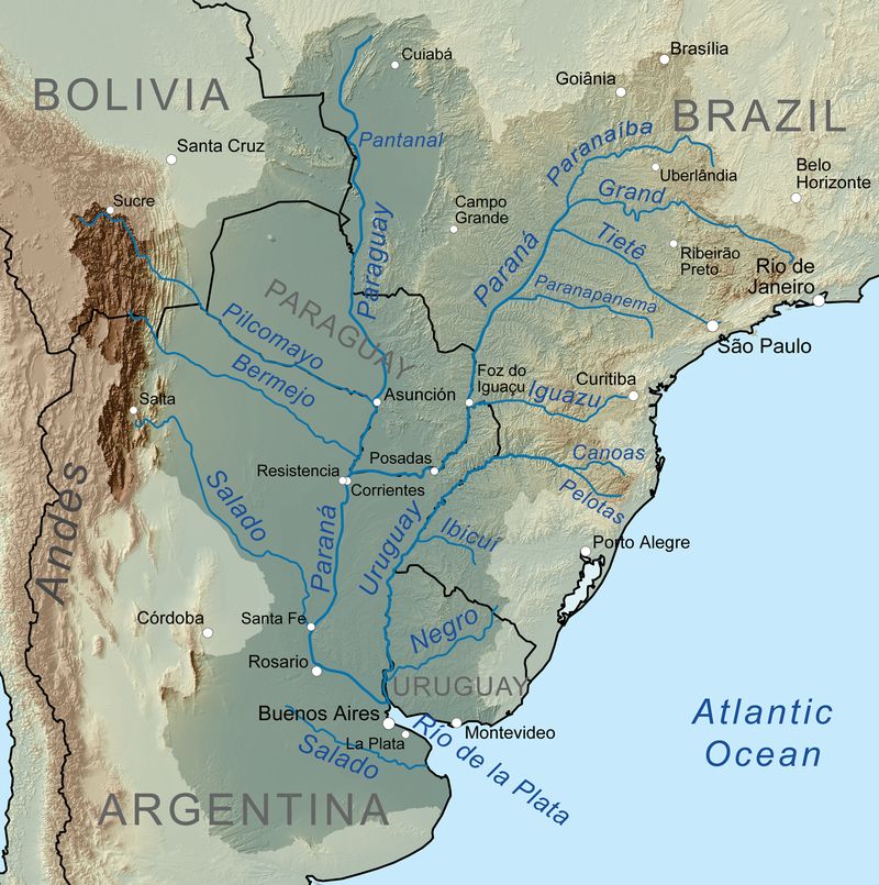 Paraná River grafika