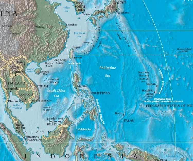 Philippine Sea grafika