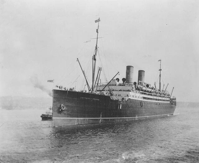 RMS Empress of Ireland grafika
