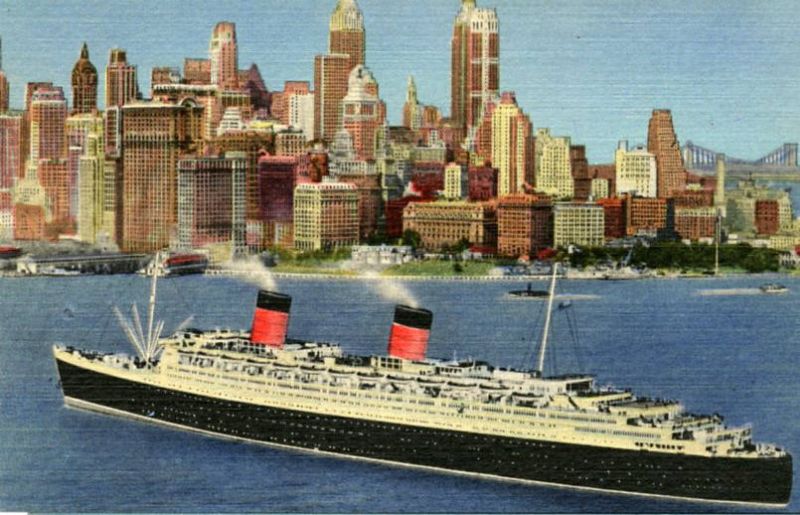 RMS Queen Elizabeth grafika
