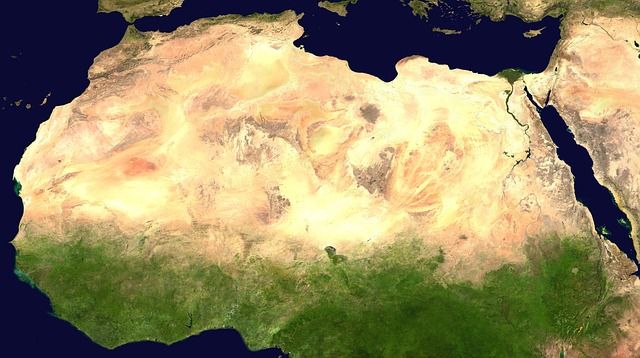 Sahara Desert (Africa) grafika