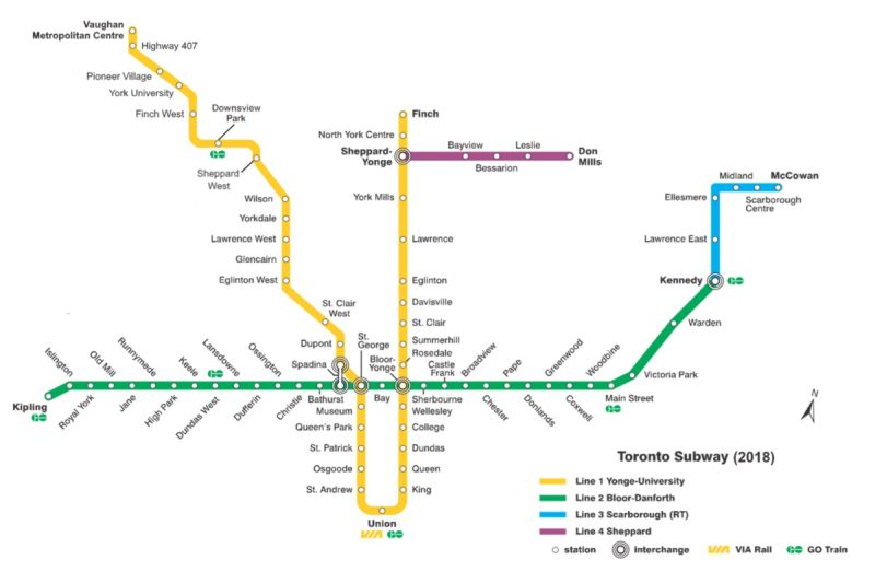 Toronto grafika