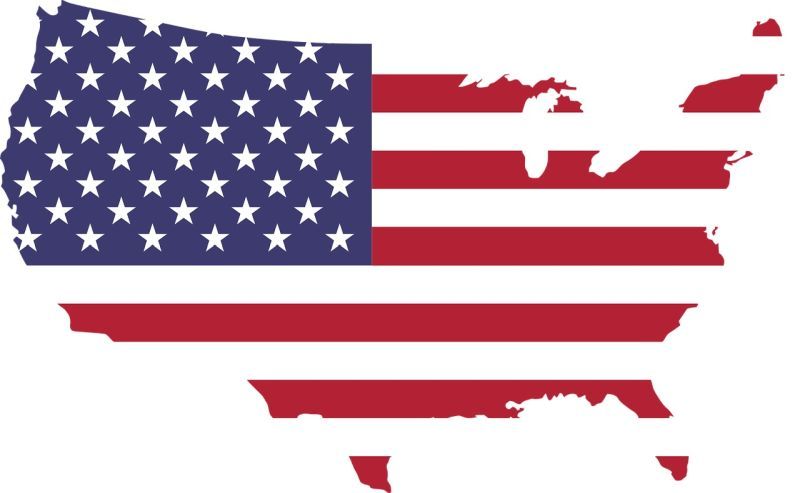 United States grafika