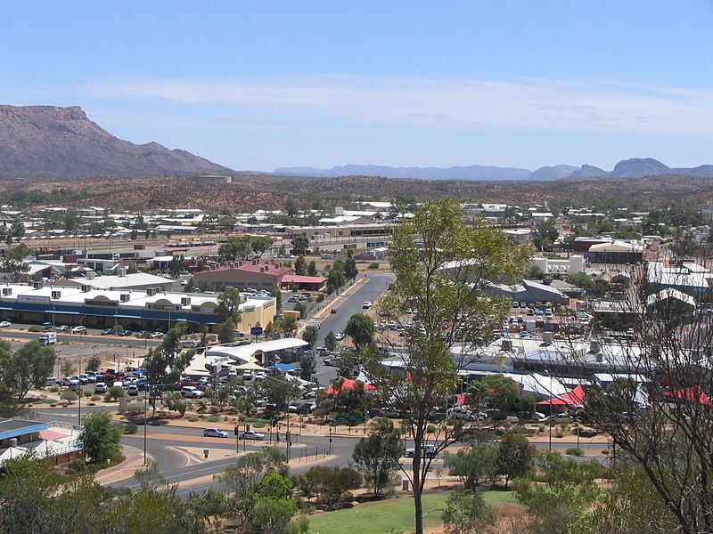 Alice Springs grafika
