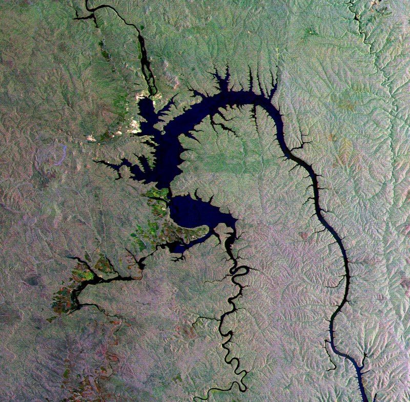 Bratsk Reservoir grafika