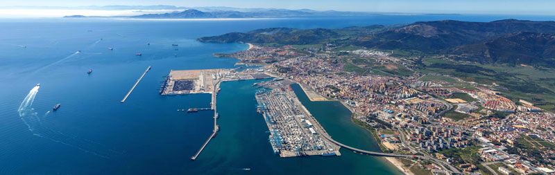 Port of Algeciras grafika