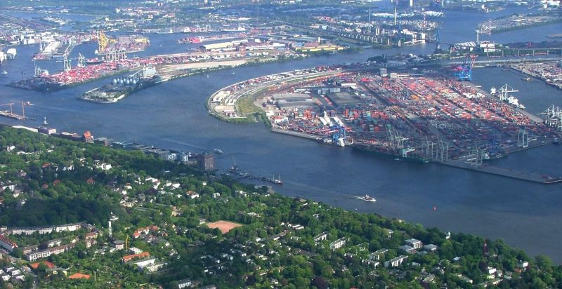 Port of Hamburg grafika