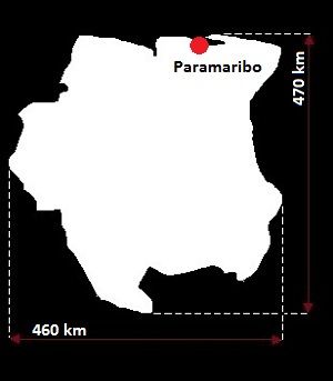Suriname grafika